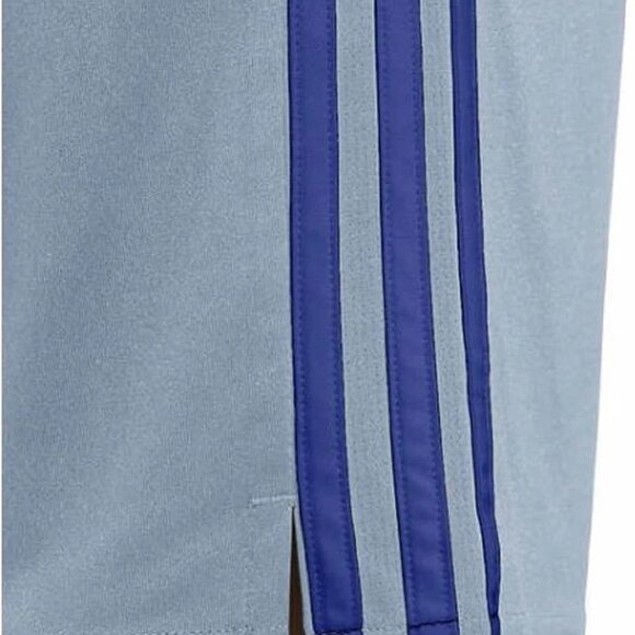 Adidas Mens Active Stripe Running Workout Shorts Light Blue Size XXL Gym Athleti - Picture 6 of 6